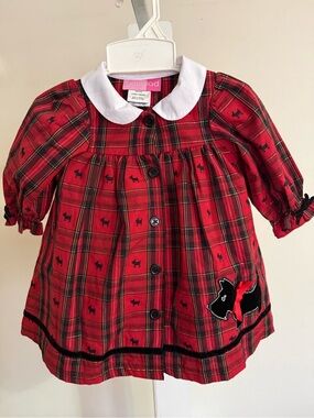 Good Lad Scotty Dog Dress & Diaper Cover